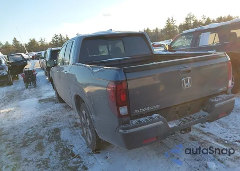 2018 Honda Ridgeline Rtl-E from USA, damaged, VIN 5FPYK3F75JB011802